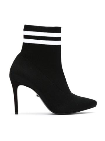 Schutz Stiletto Sock Boot - Black