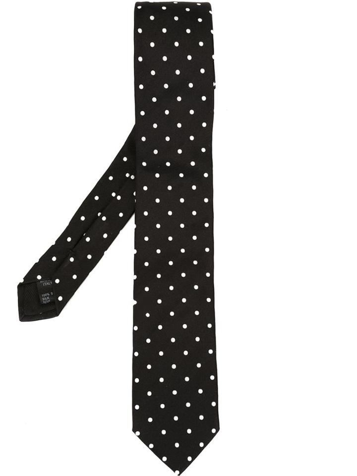 Dolce & Gabbana Polka Dot Jacquard Tie
