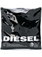 Diesel Logo Print Tote Bag - Black