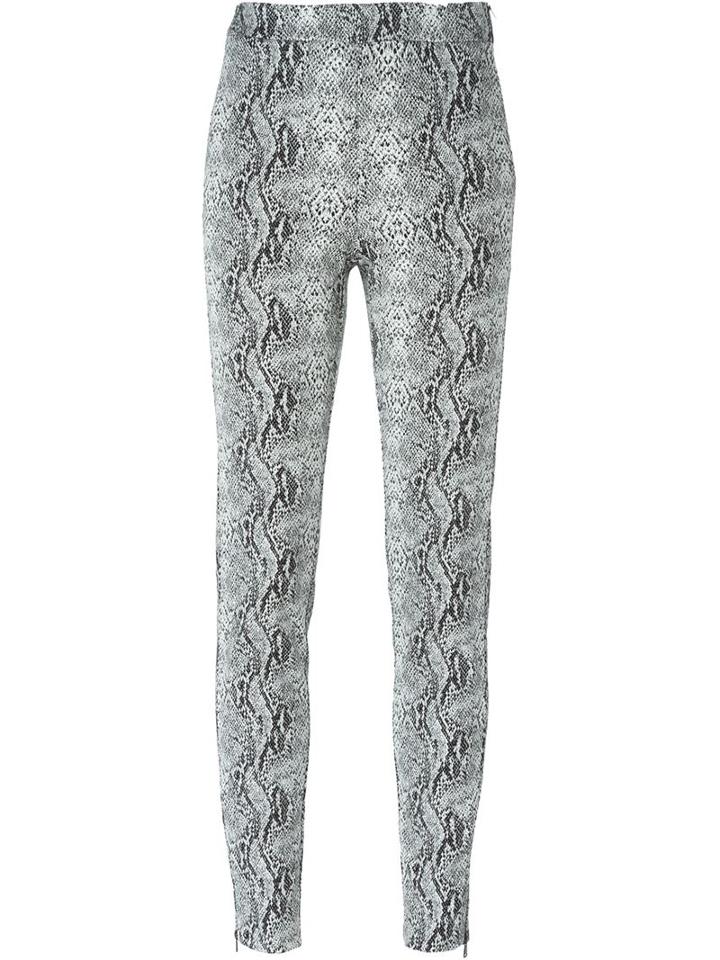 Giamba Jacquard Python Patterned Trousers