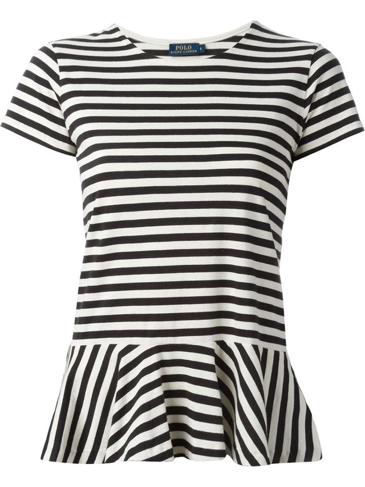 Polo Ralph Lauren Striped Peplum T-shirt