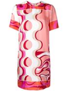 Emilio Pucci Copacabana Print Silk Mini Dress - Pink