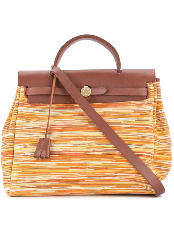 Hermès Vintage Herbag Pm 2 In 1 2way Handbag - Multicolour