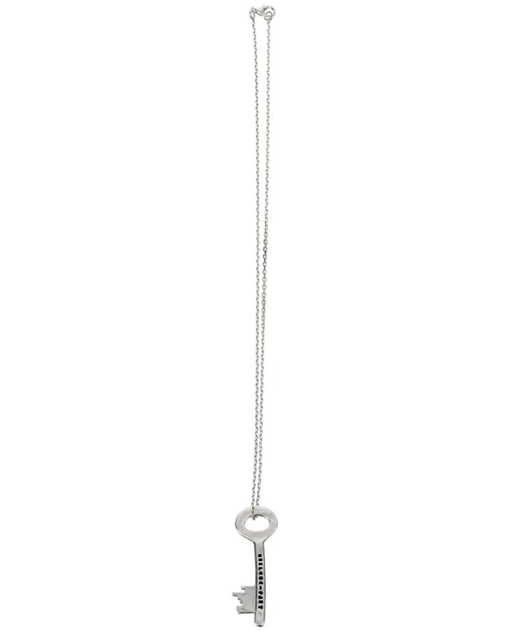 Thoraval Key Pendant Necklace - Metallic