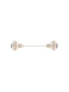 Dolce & Gabbana Rhinestone-embellished Lapel Brooch - Silver