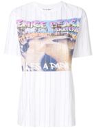 Filles A Papa Venice Beach Print T-shirt - White