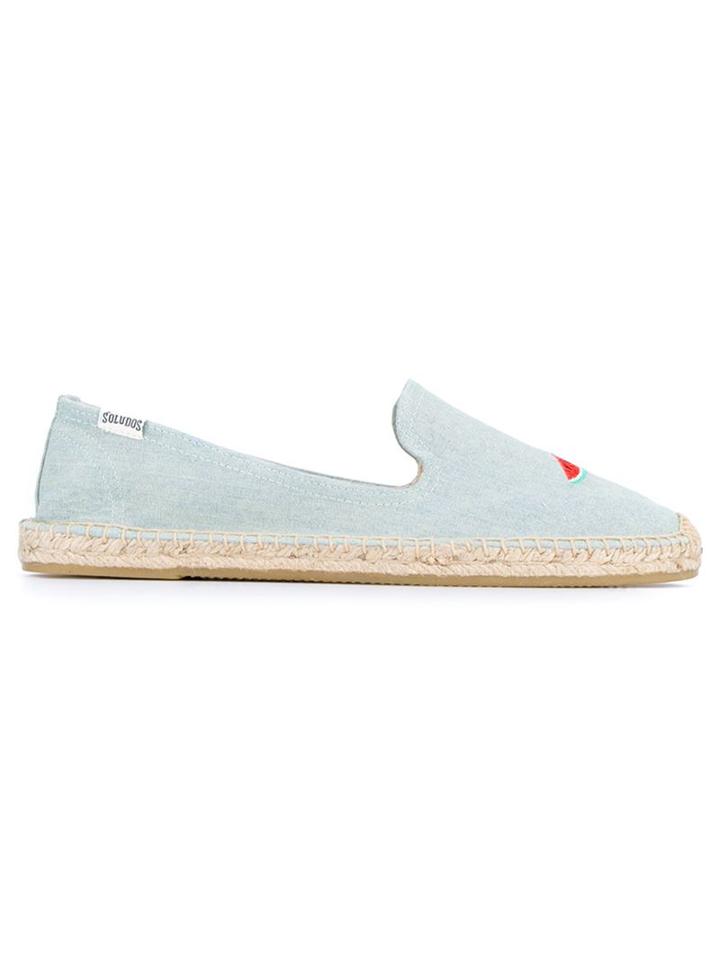 Soludos Espadrilles With Watermelon Embellishment