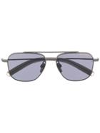 Dita Eyewear Embossed Aviator Sunglasses - Black