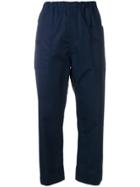 Sofie D'hoore Pioneer Straight Leg Cropped Trousers - Blue