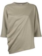 En Route - Oversized T-shirt - Women - Cotton - One Size, Nude/neutrals, Cotton