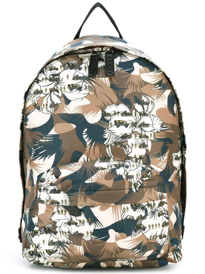 Etro Camouflage Print Backpack - Multicolour
