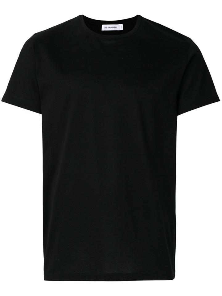 Jil Sander Round Neck T-shirt - Black