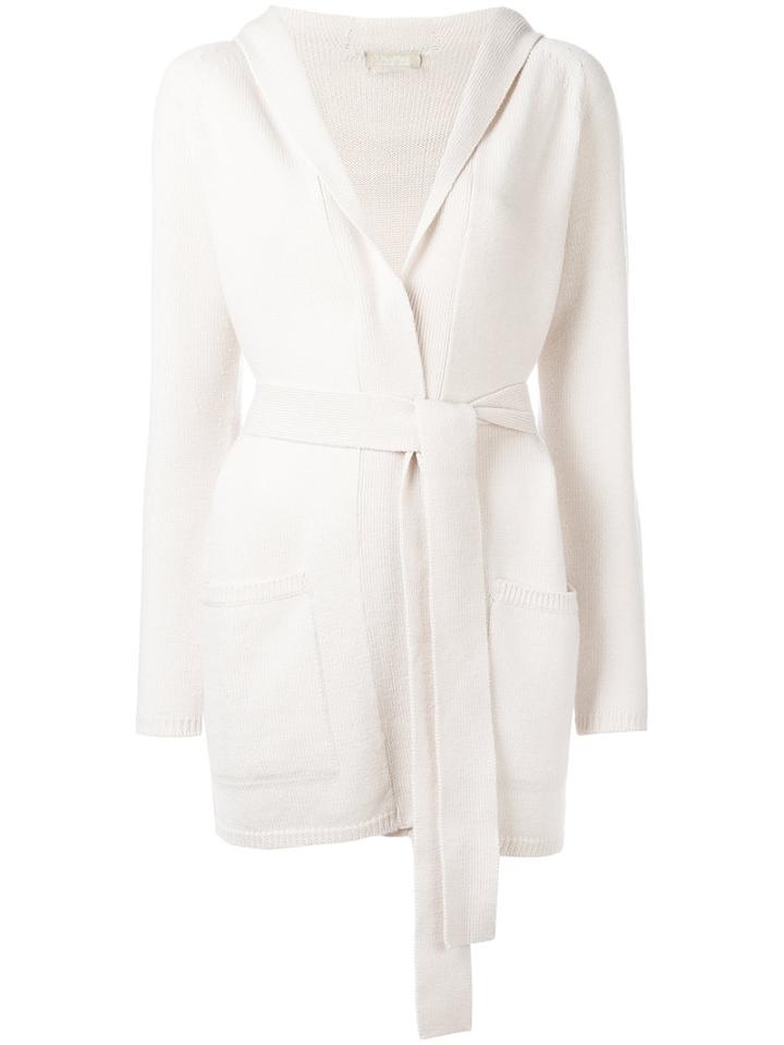 Max Mara Belted Cardi-coat, Women's, Size: Small, Pink/purple, Wool