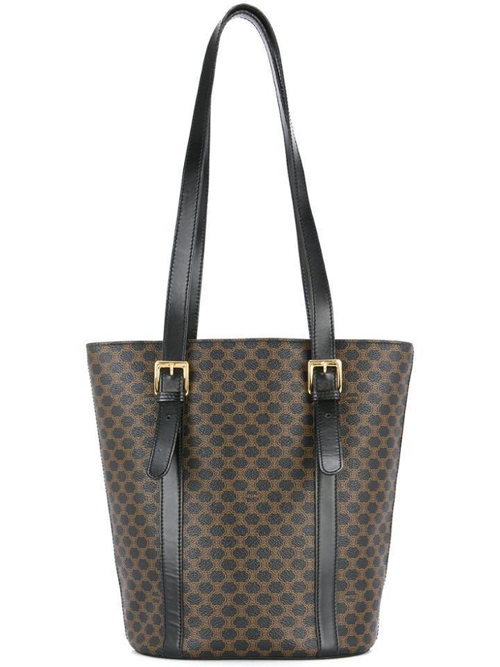Céline Vintage Macadam Pattern Tote - Unavailable