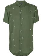 Emporio Armani Logo Print Shirt - Green