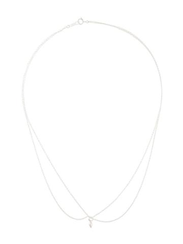 Petite Grand Light Lyrics Necklace - Silver