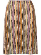 Missoni Pre-owned Patterned Stripe Knitted Skirt - Multicolour