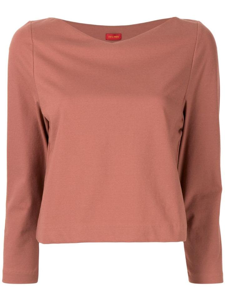 Des Prés Plain T-shirt - Pink