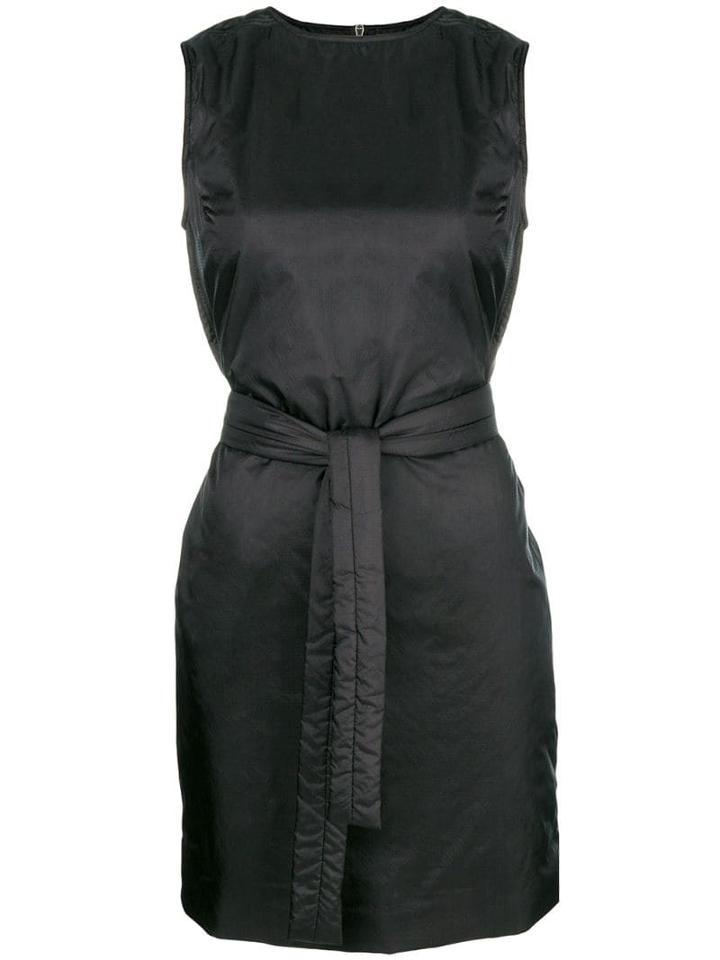 Rick Owens Belted Mini Dress - Black