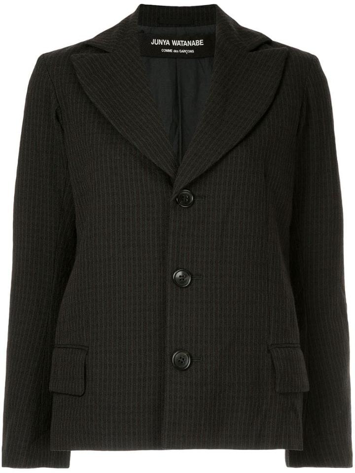 Junya Watanabe Comme Des Garçons Pre-owned Straight Pinstripe Jacket -