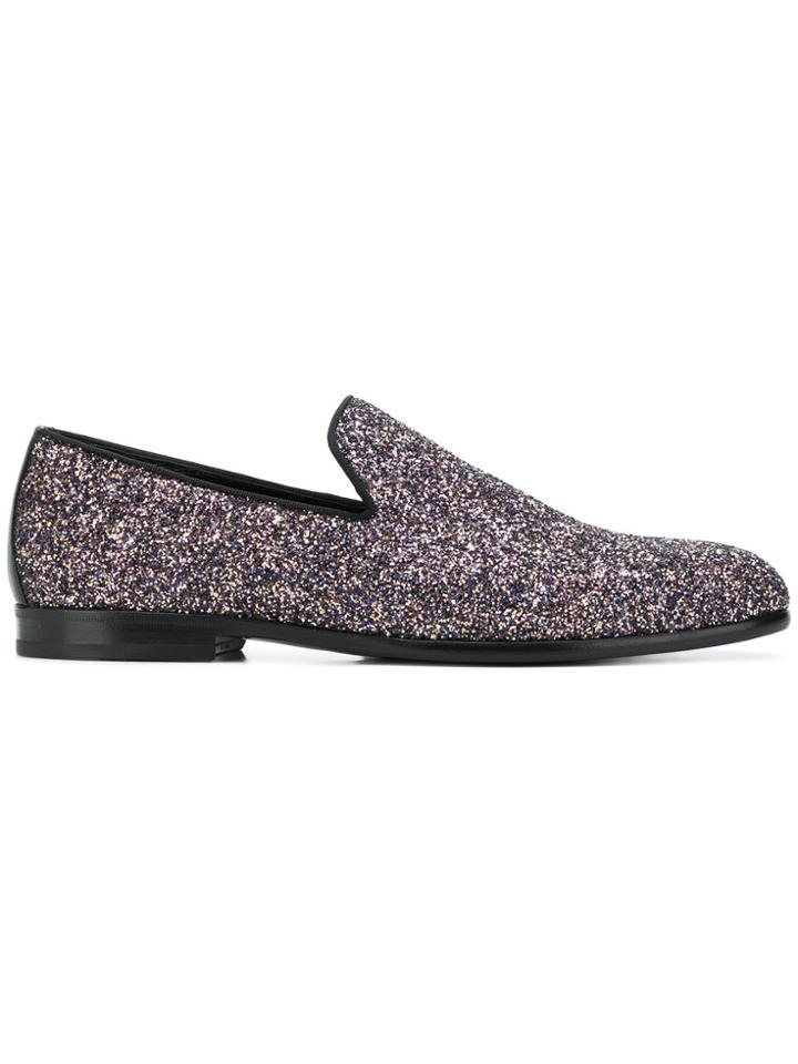 Jimmy Choo Marlo Loafers - Metallic