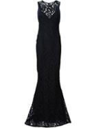 Galvan Heavy Lace Gown