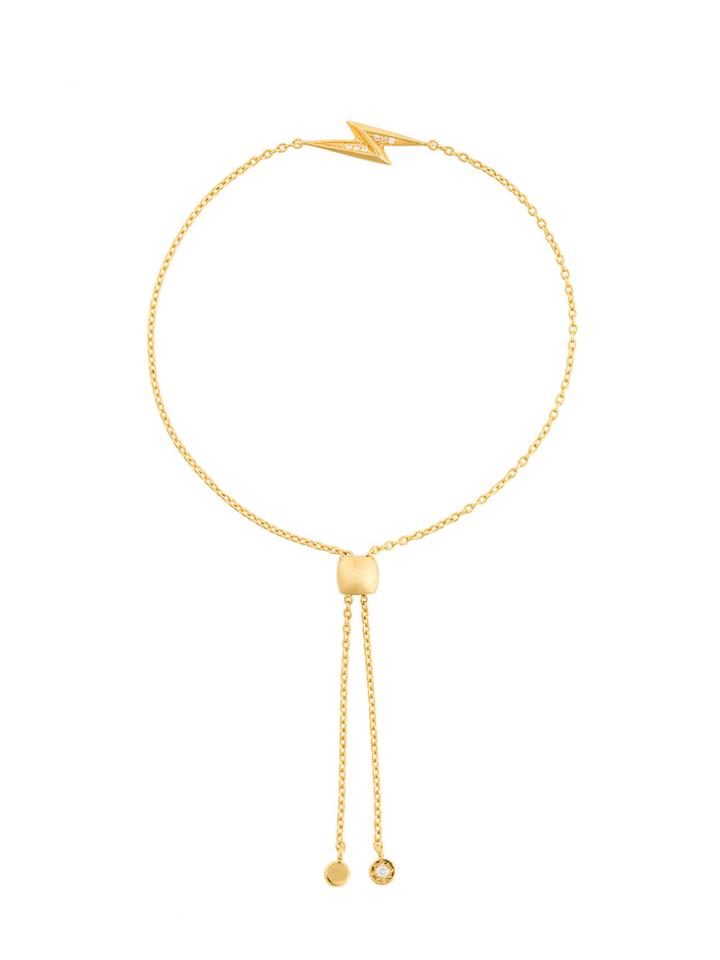 Astley Clarke 'mini Lightning Bolt Kula' Bracelet - Metallic