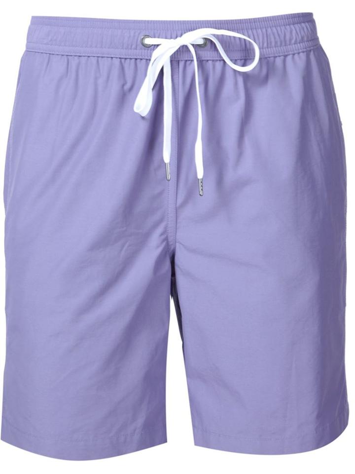 Onia Charles Swim Shorts, Men's, Size: Xxl, Pink/purple, Cotton/nylon/spandex/elastane