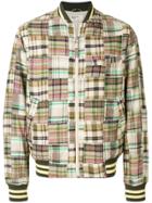 Universal Works Checked Bomber Jacket - Multicolour