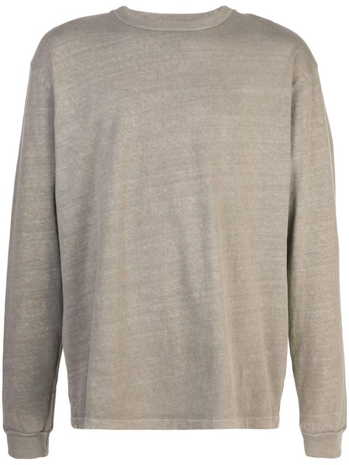 John Elliott Long Sleeve Top - Brown