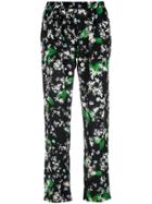 Adam Lippes Cropped Palazzo Trousers - Green