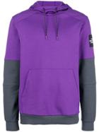 The North Face Contrast Sleeve Hoodie - Pink & Purple