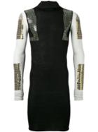 Rick Owens - Embroidered Top - Men - Cotton/polyamide/polyester/viscose - S, Black, Cotton/polyamide/polyester/viscose