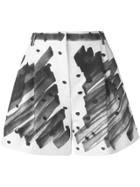 Moschino Abstract Print Shorts - White