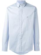 Etro Classic Button Down Shirt, Men's, Size: 42, Blue, Cotton