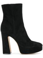 Alexandre Birman Platform Ankle Boots - Black