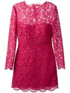 Valentino Lace Cocktail Dress