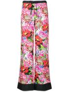 Mary Katrantzou Floral Print Trousers - Red