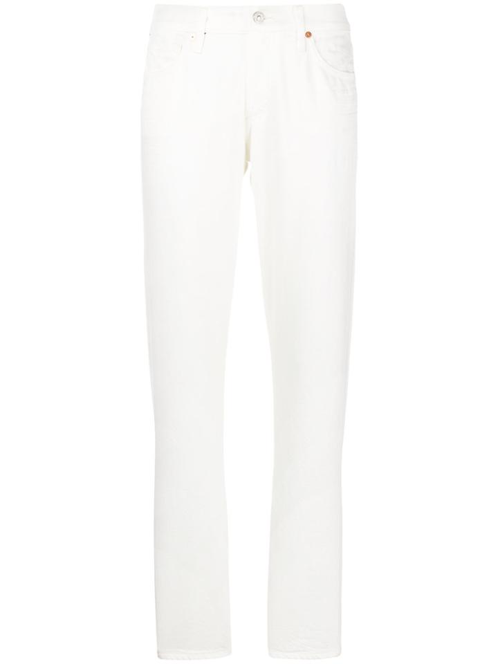 Citizens Of Humanity Straight Leg Jeans - White