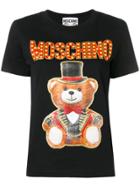 Moschino Teddy Circus Printed T-shirt - Black