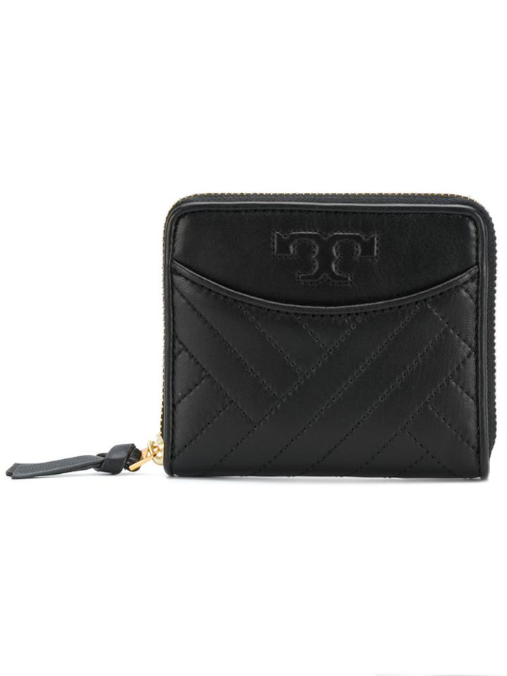 Tory Burch Alexa Medium Zip Wallet - Black