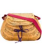 Sofie D'hoore Woven Shoulder Bag - Nude & Neutrals