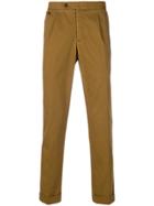 Jeckerson Cuff Tapered Trousers - Brown