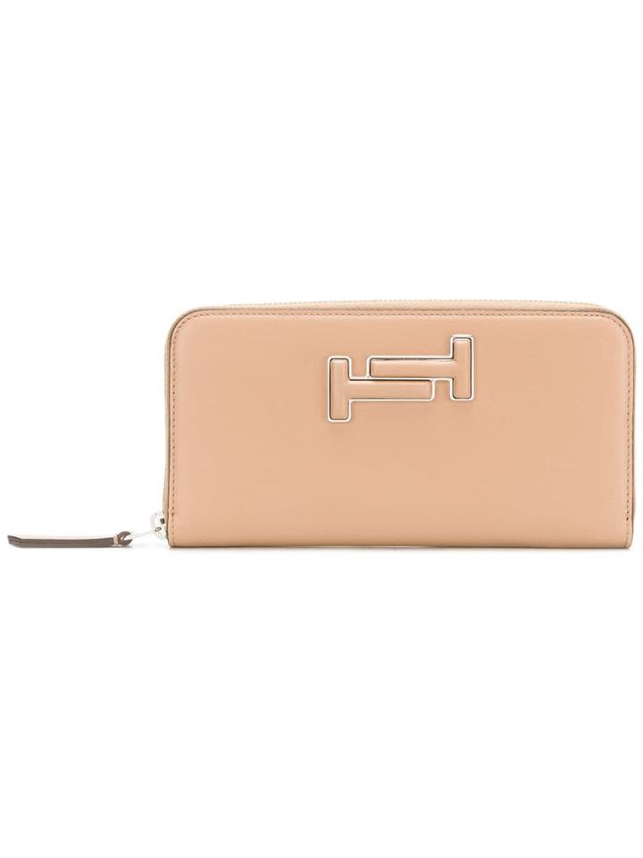Tod's Front Logo Mini Purse - Brown