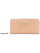 Tod's Front Logo Mini Purse - Brown