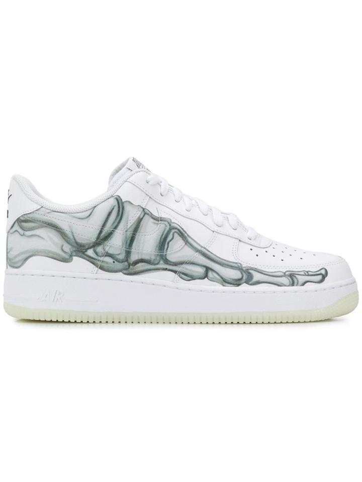 Nike Air Force 1 '07 Skeleton Qs Sneakers - White