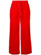P.a.r.o.s.h. Drawstring Flared Trousers
