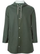 Stutterheim 'mosebacke' Parka, Adult Unisex, Size: Small, Green, Pvc