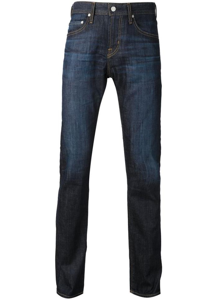 Ag Jeans 'matchbox' Fair Lane Skinny Jeans, Men's, Size: 34, Brown, Cotton/spandex/elastane