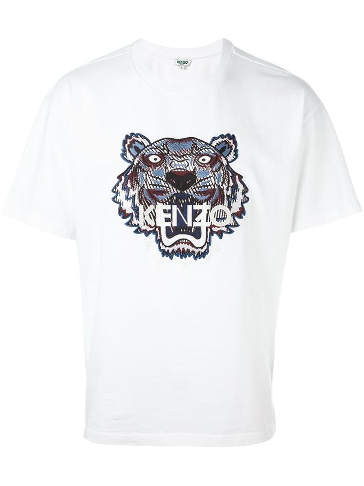 Kenzo 'tiger' T-shirt, Men's, Size: Xs, White, Cotton
